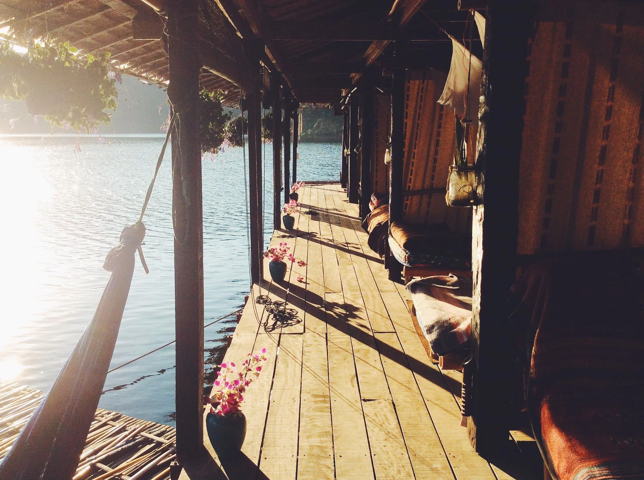 Our rooms are mere steps from the lake!