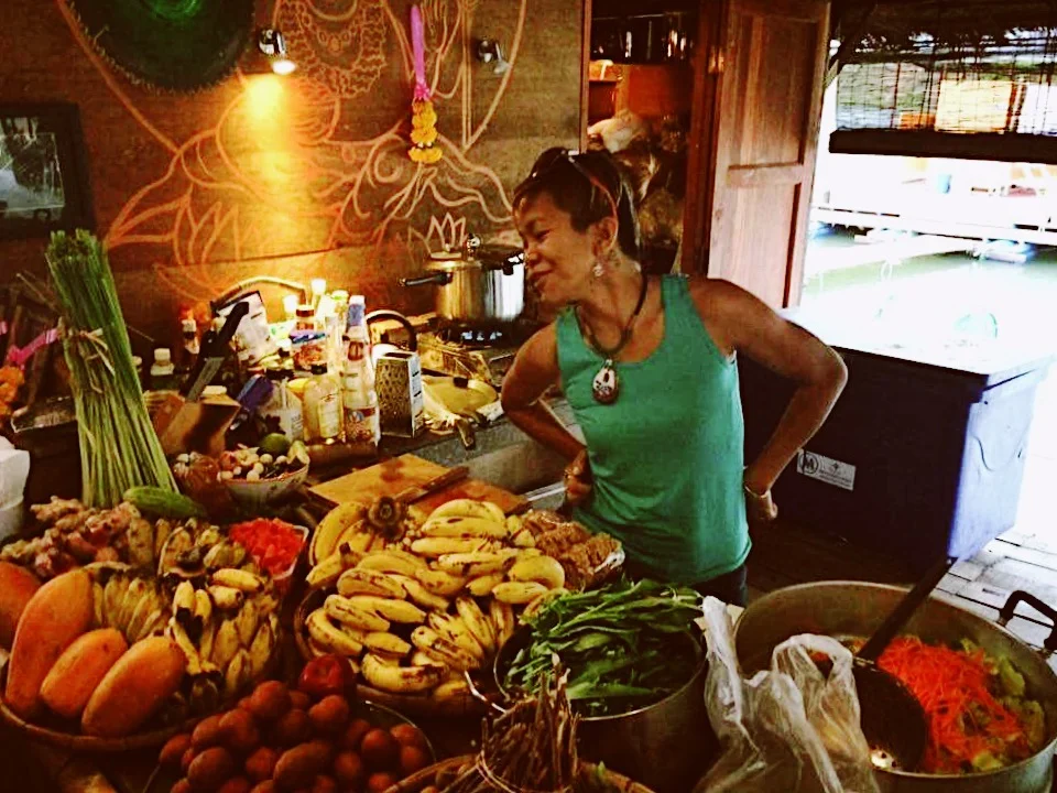 Our Organic Vegan Thai and fusion chef Jackie!