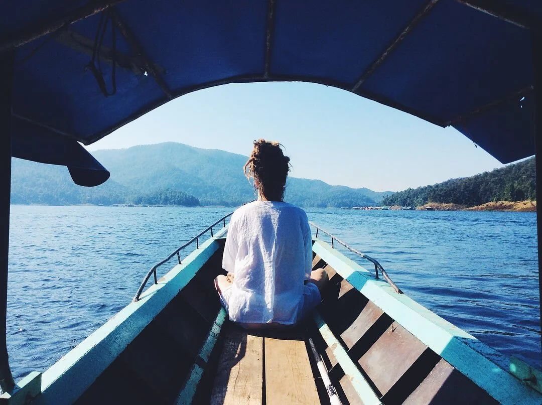 A short boat ride!