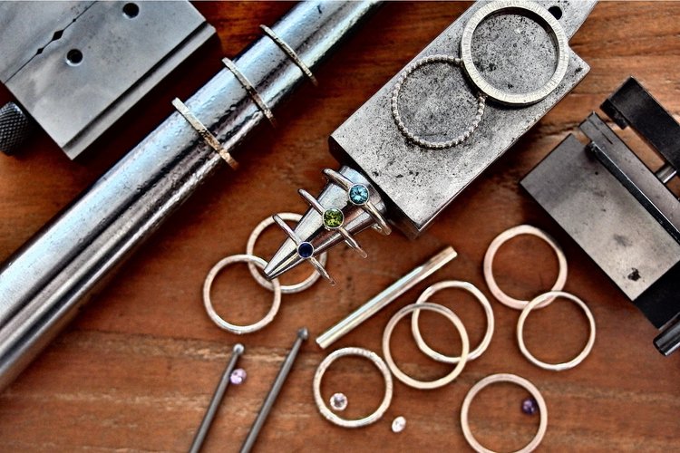 Learn Tube Setting & Make Your Own Silver Stacking Ring Workshop ...