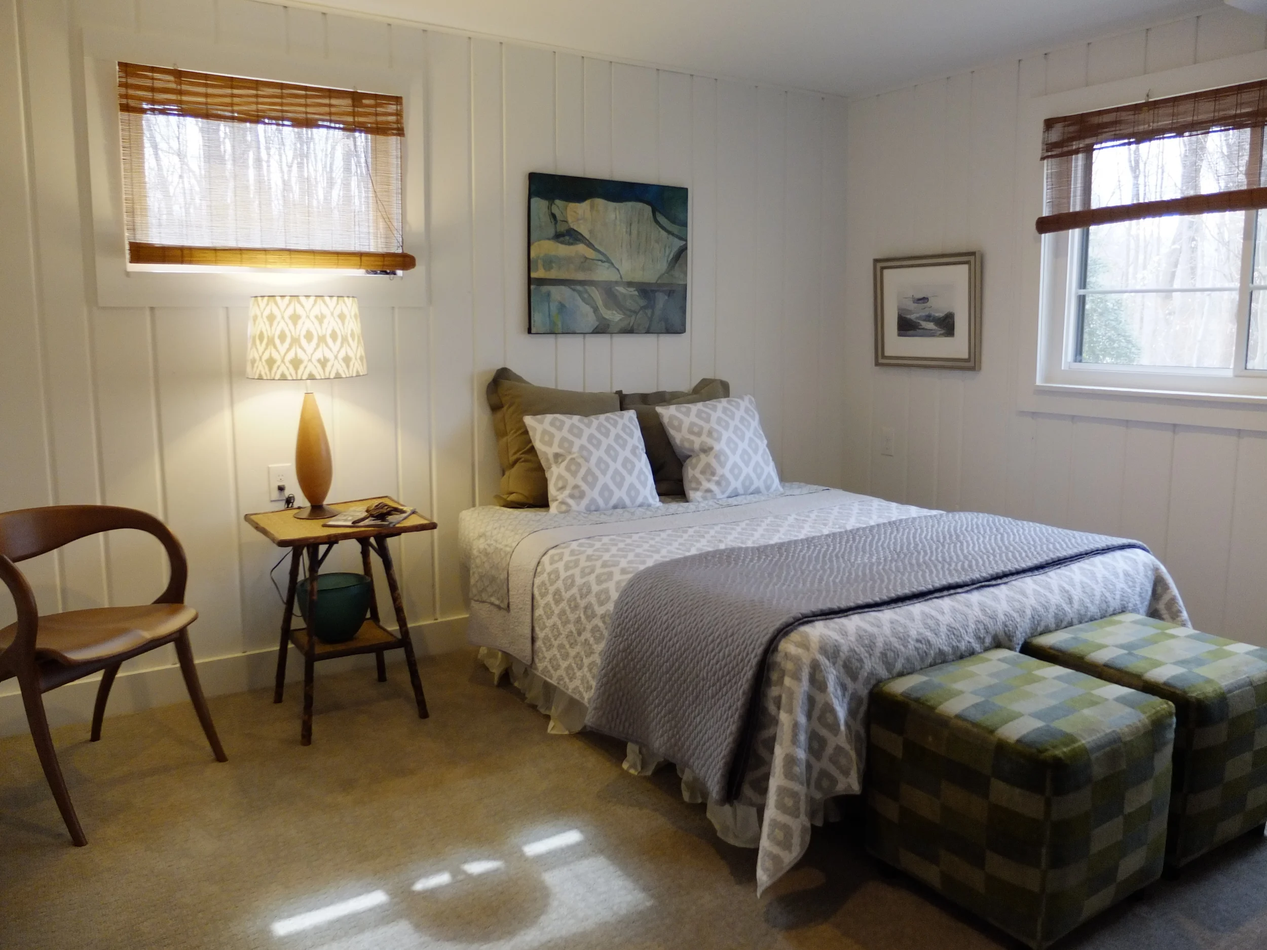  paneled bedroom, after 