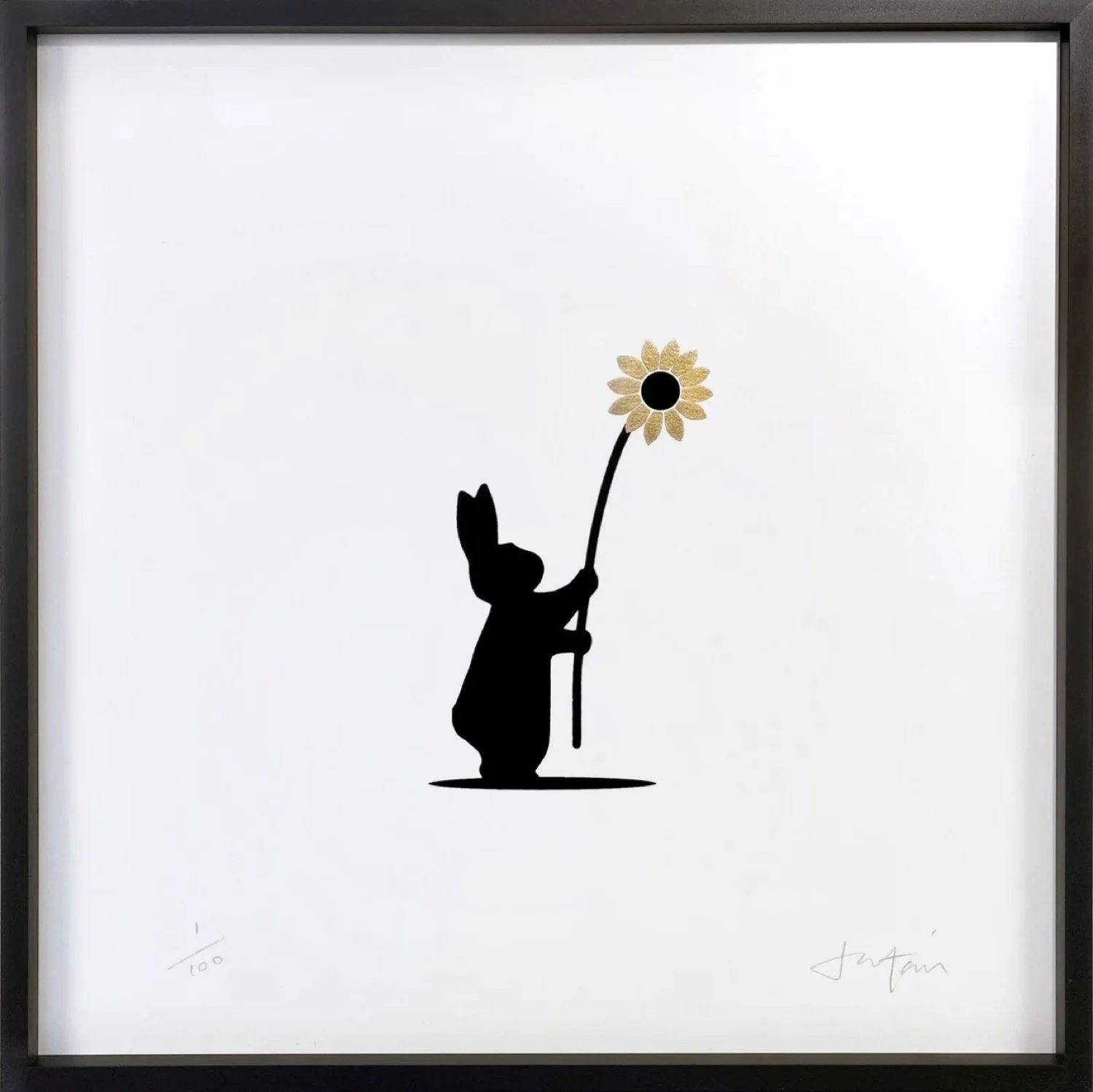 Flower Giving Rabbit, By Jo Ham