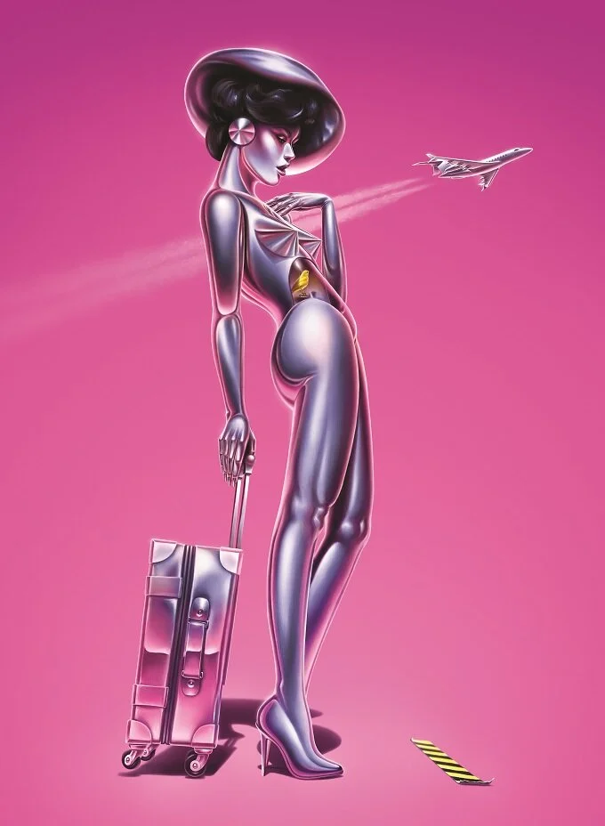 Chrome Lady, by Perry Scott