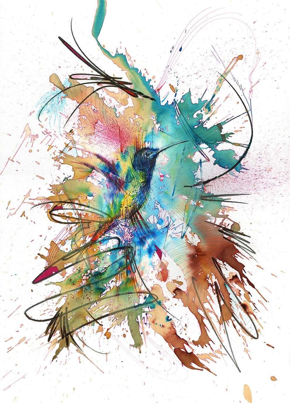 Perfectly Still, by Carne Griffiths