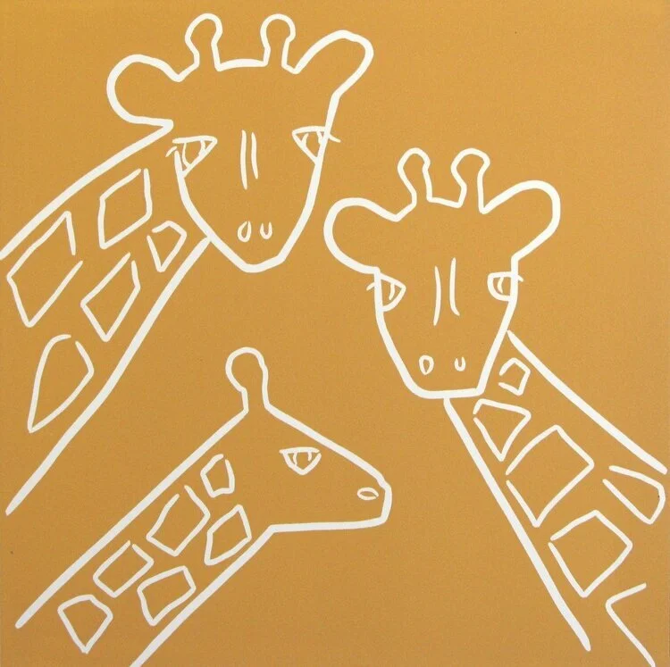 Giraffe Family, by Jane Bristowe