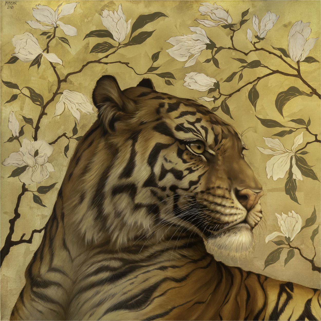 Golden Tiger, by Martha Fein