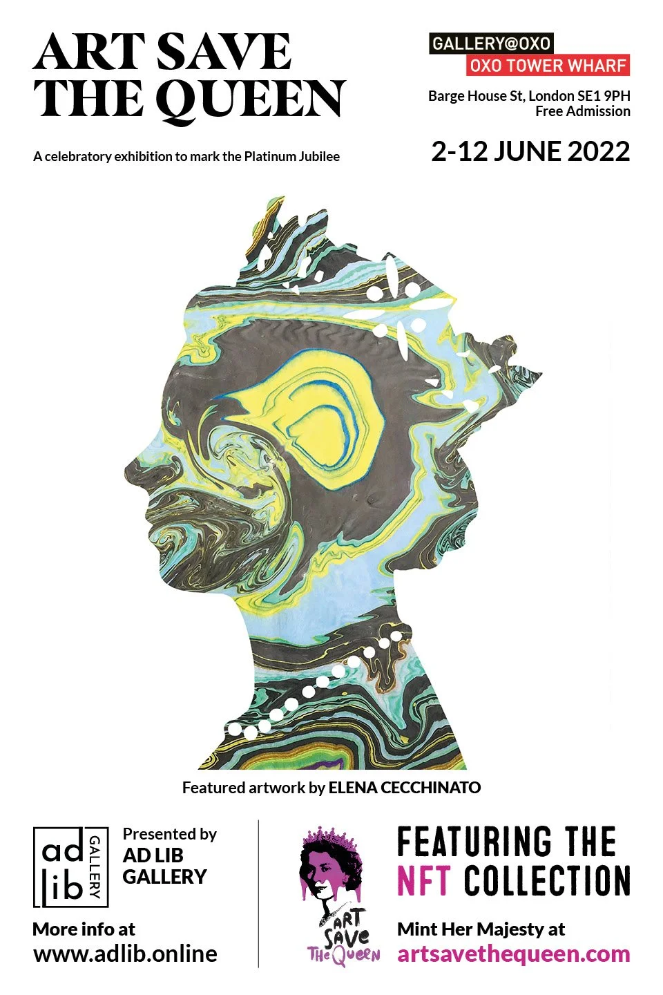Posters for ART SAVE THE QUEEN Portrait V1210.jpg