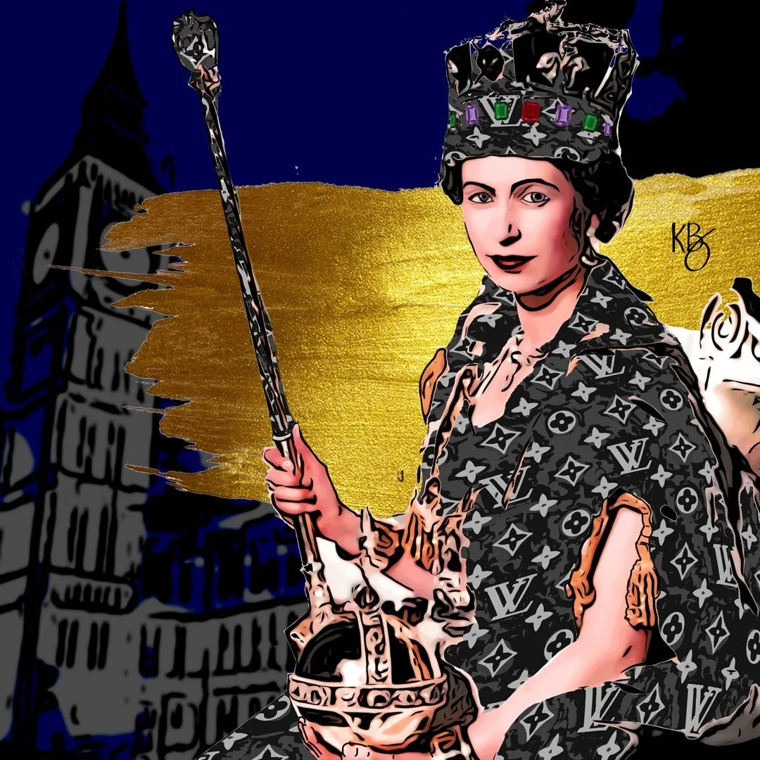 LW Queen (Gray), by Karen Bystedt