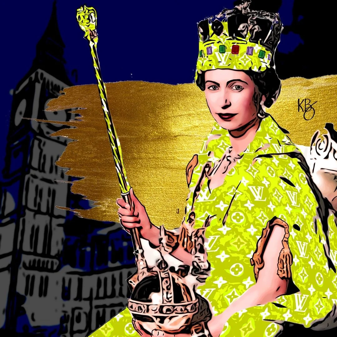 LW Queen (Yellow), by Karen Bystedt