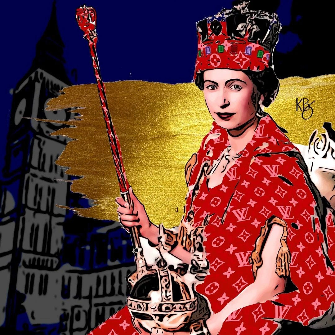 LW Queen (Red), by Karen Bystedt