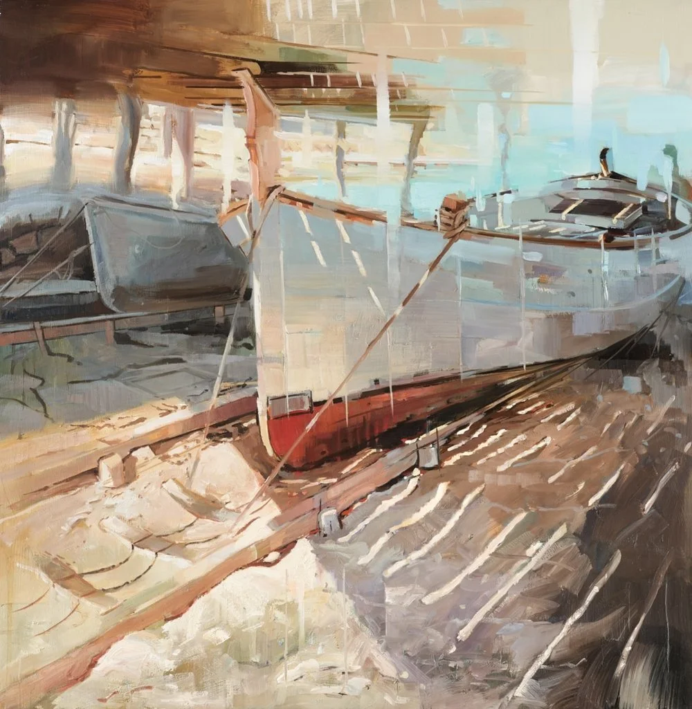 Johnny-Morant-artist-original-artwork-boat.jpg