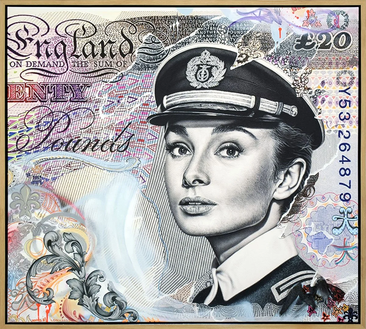 Audrey On £20