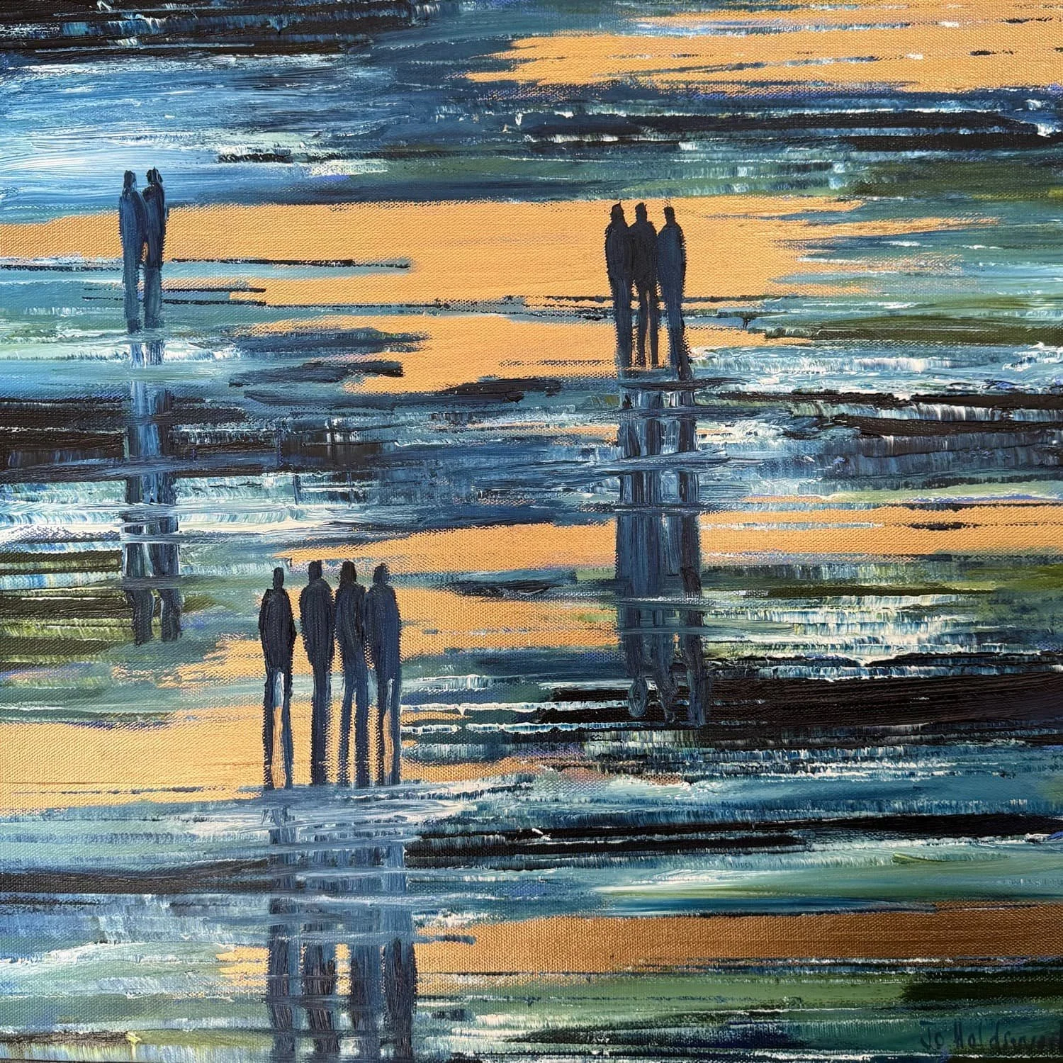 Sunlit Ocean