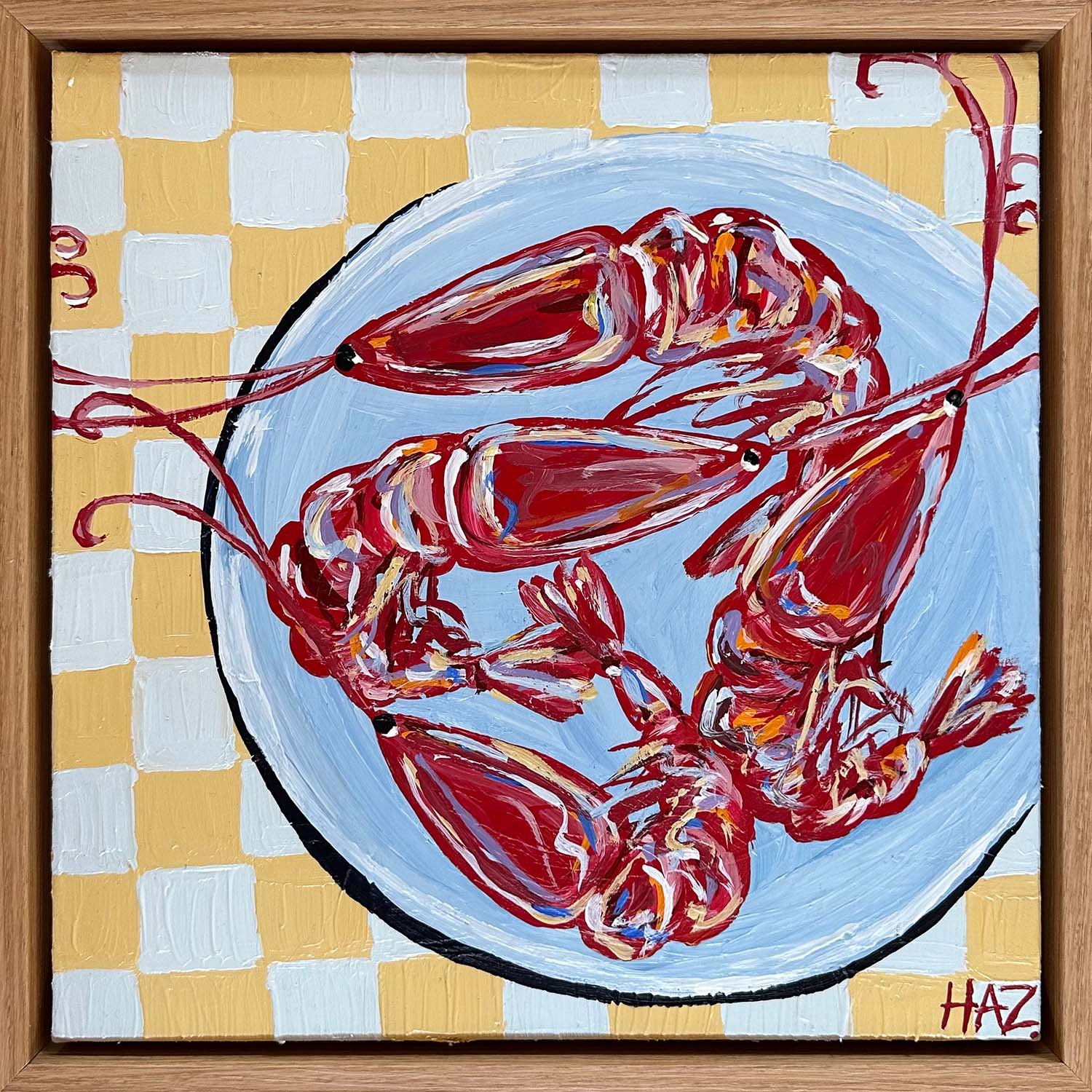 Prawns on Checkers I
