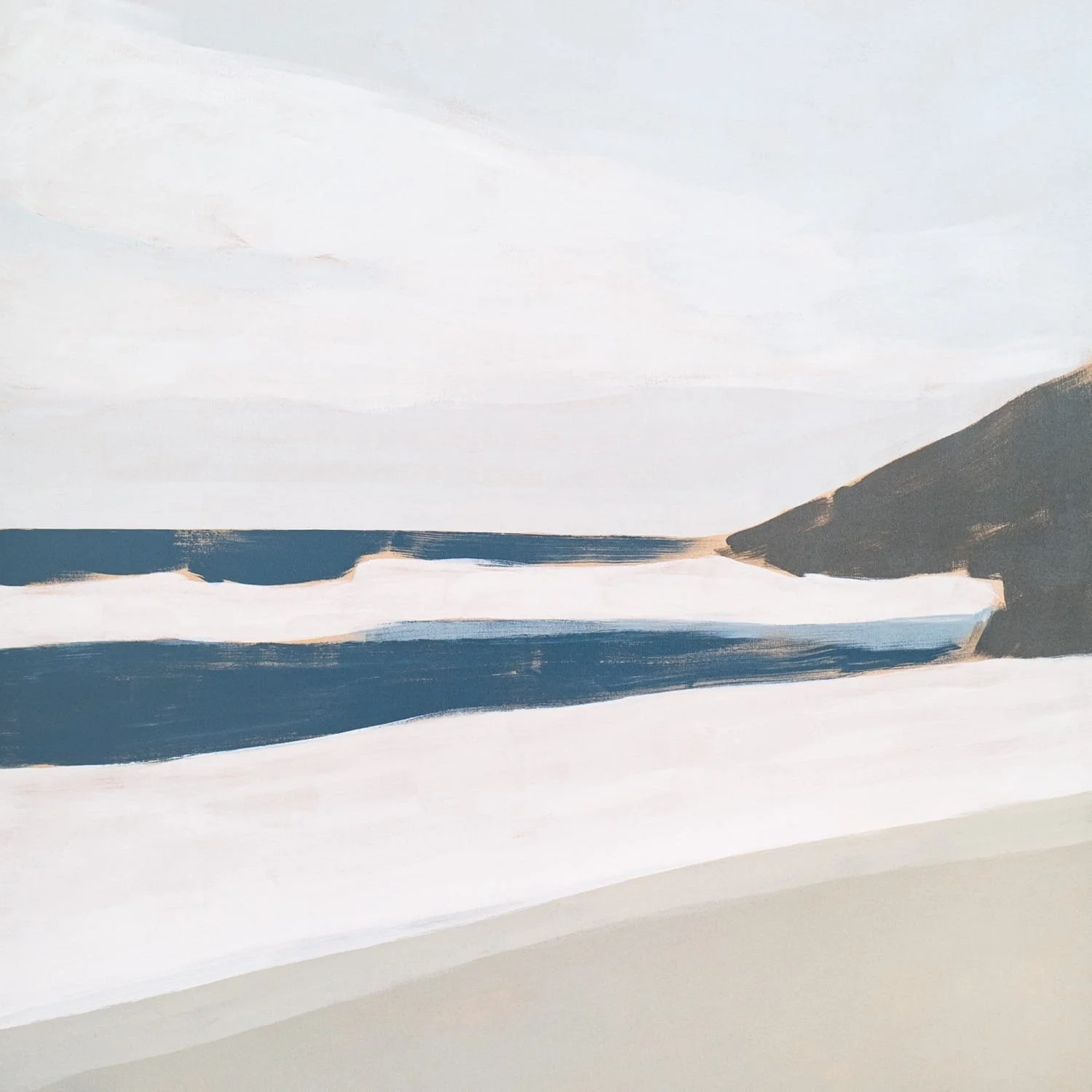 Evening Light Across The Ocean