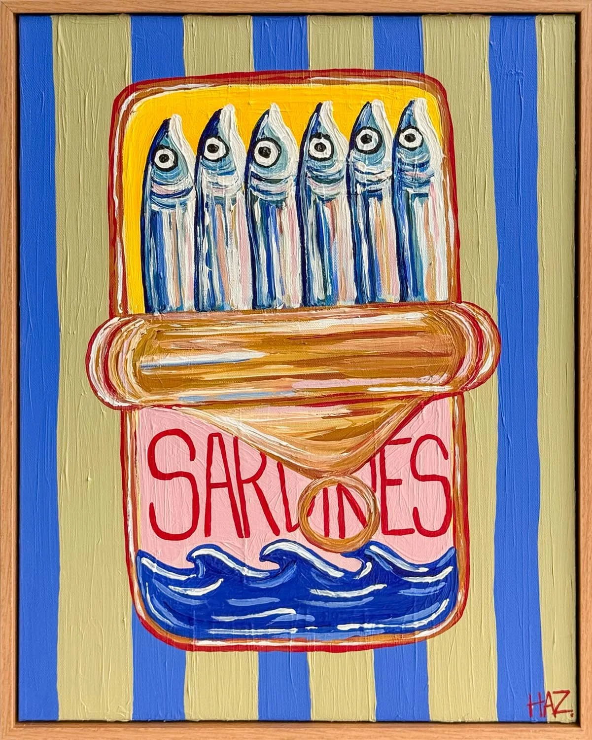 Sardines on Green