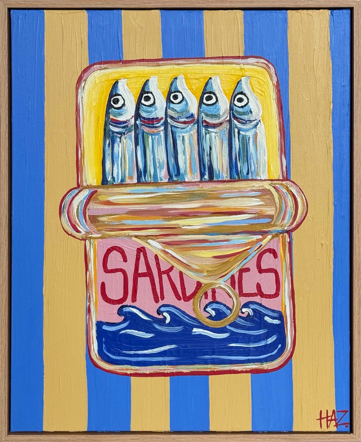 Sardines on Yellow