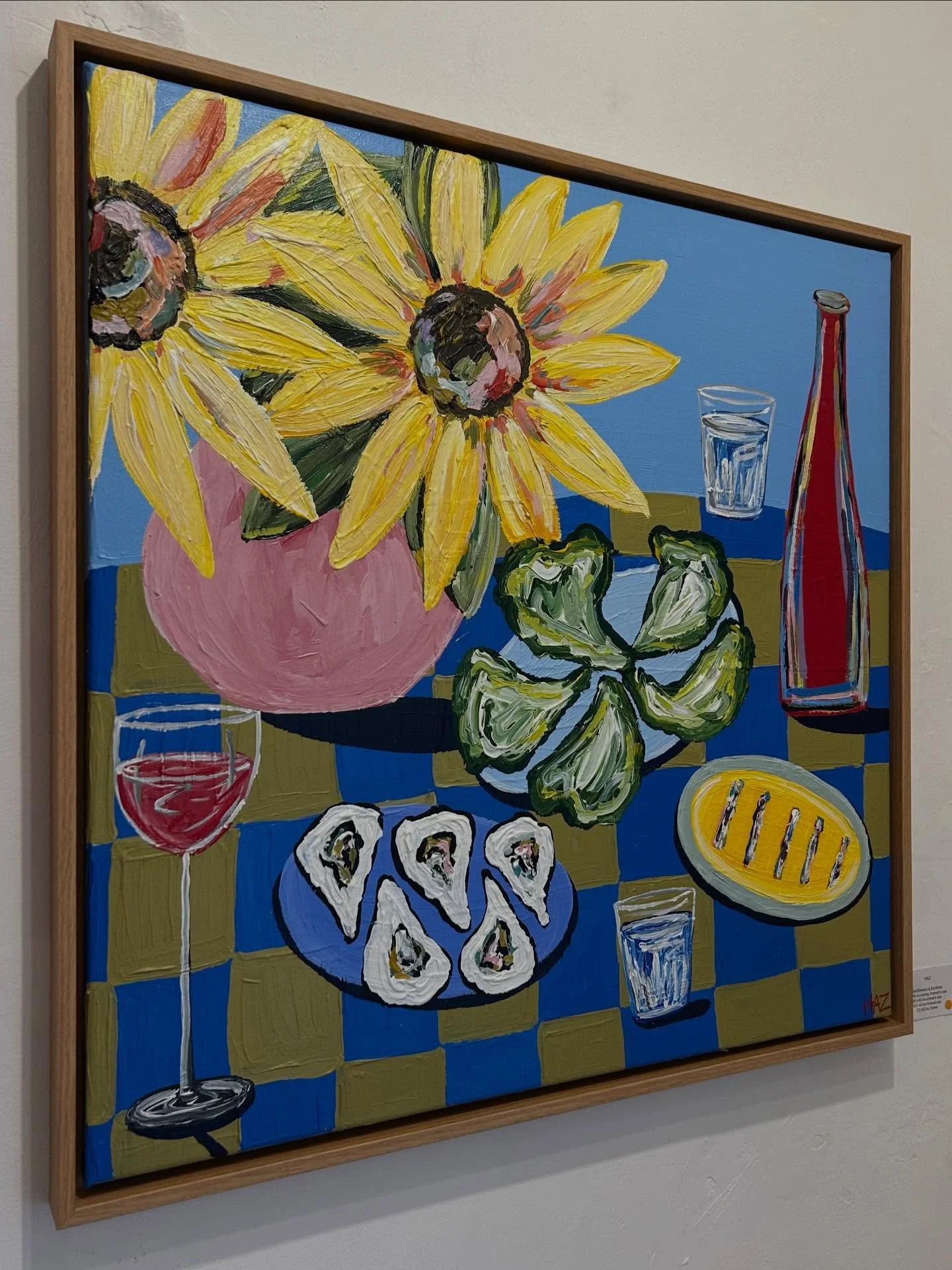 Some gorgeous paintings by @haz.artist on display at @adlibgallery #wimbledonvillage 

Pop by to see these in the flesh soon, or message us for details @adlibgallery 

We're open 7 days per week

Gallery Opening Hours:
Monday - Sunday: 10am - 5:30pm
