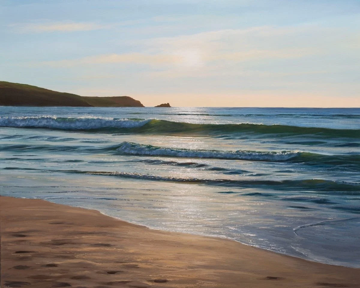 Evening Surf,  Fistral Beach