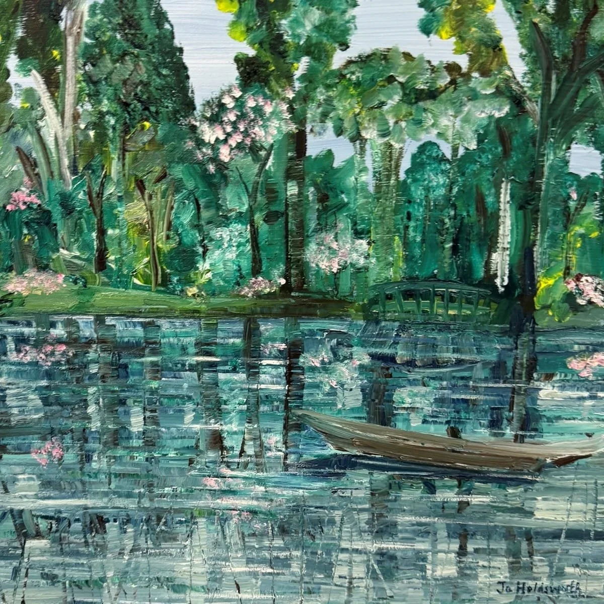 Boat at Giverny