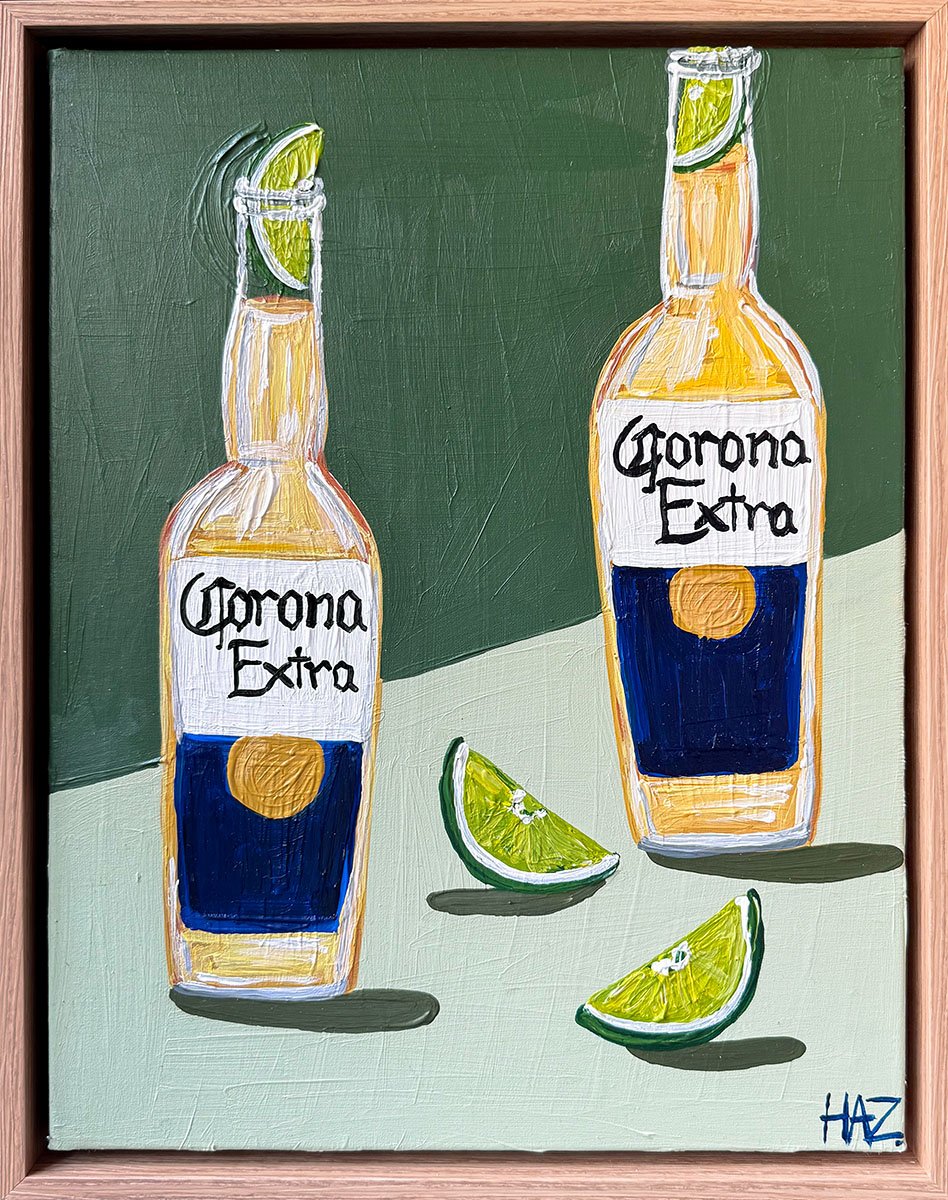 Corona and Lime