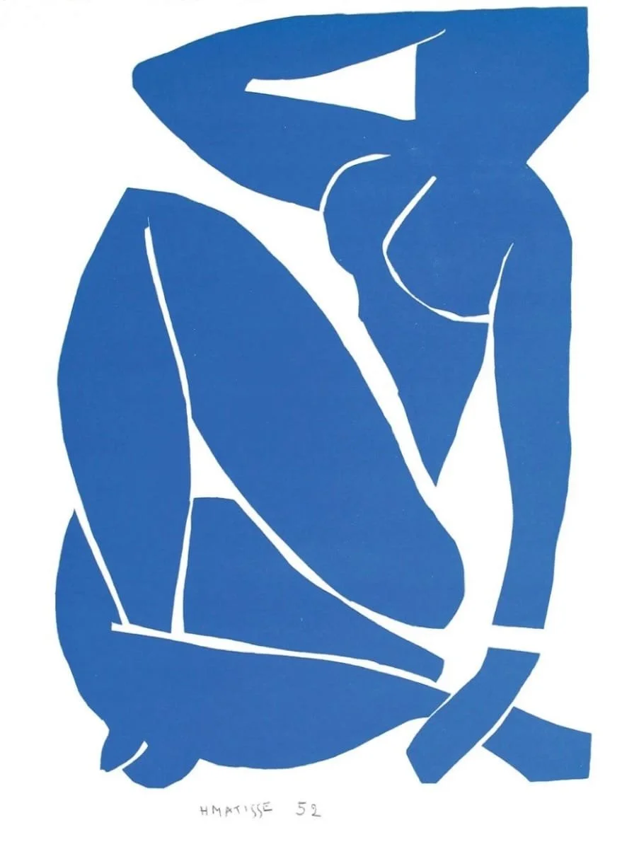 Nu Bleu IX, 1954