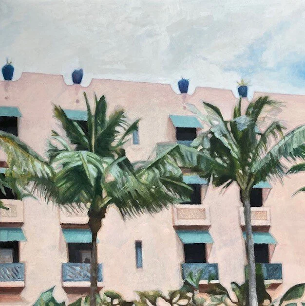 An Evening at The Royal Hawaiian Hotel, by Tamsin Pearson