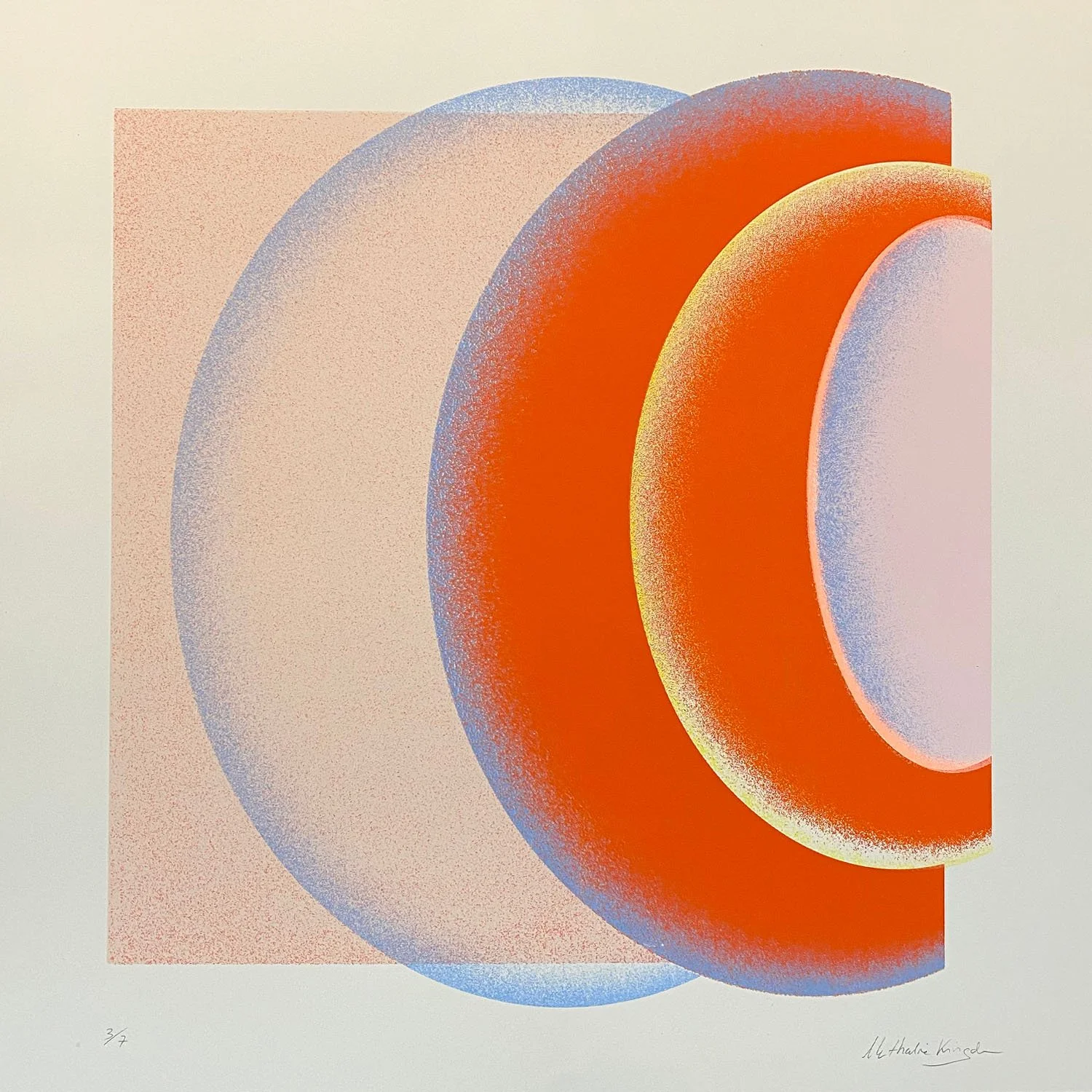 One Another - Orange, by Nathalie Kingdon