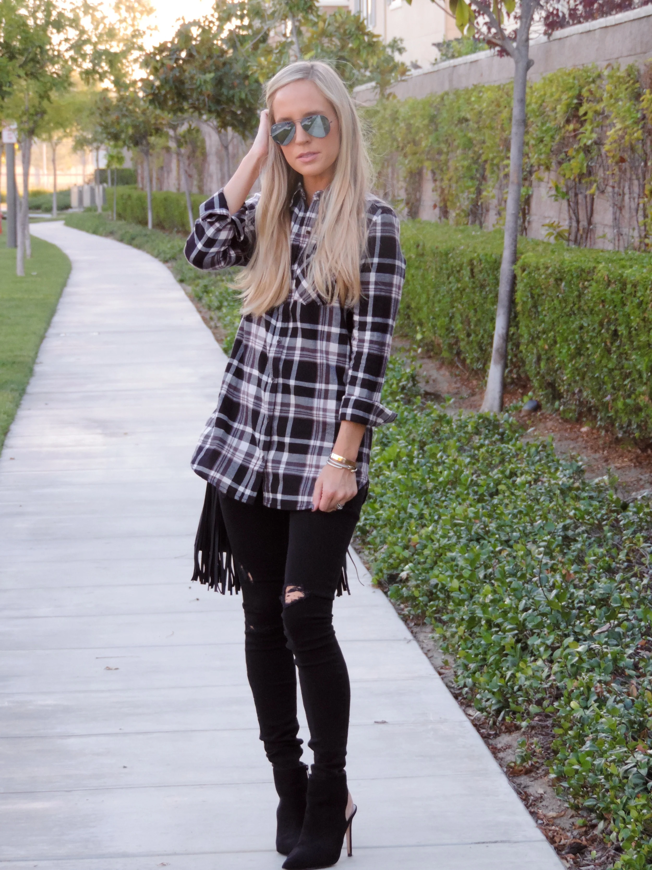 Plaid Tunic: Nordstrom