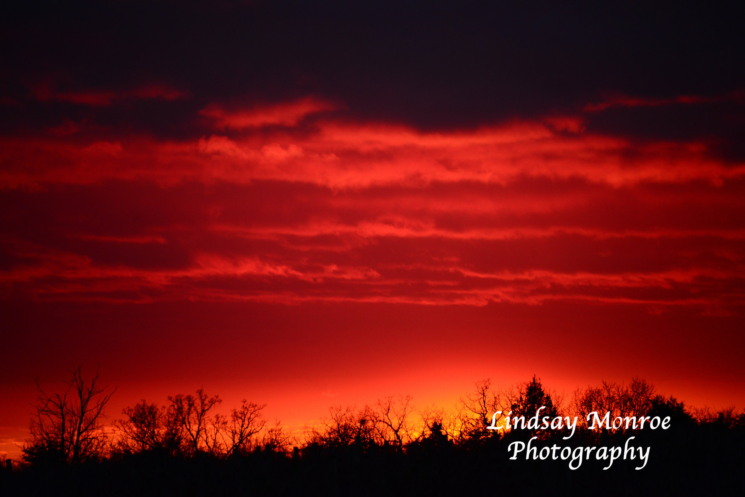 Sunset at Chateau Aux Arc