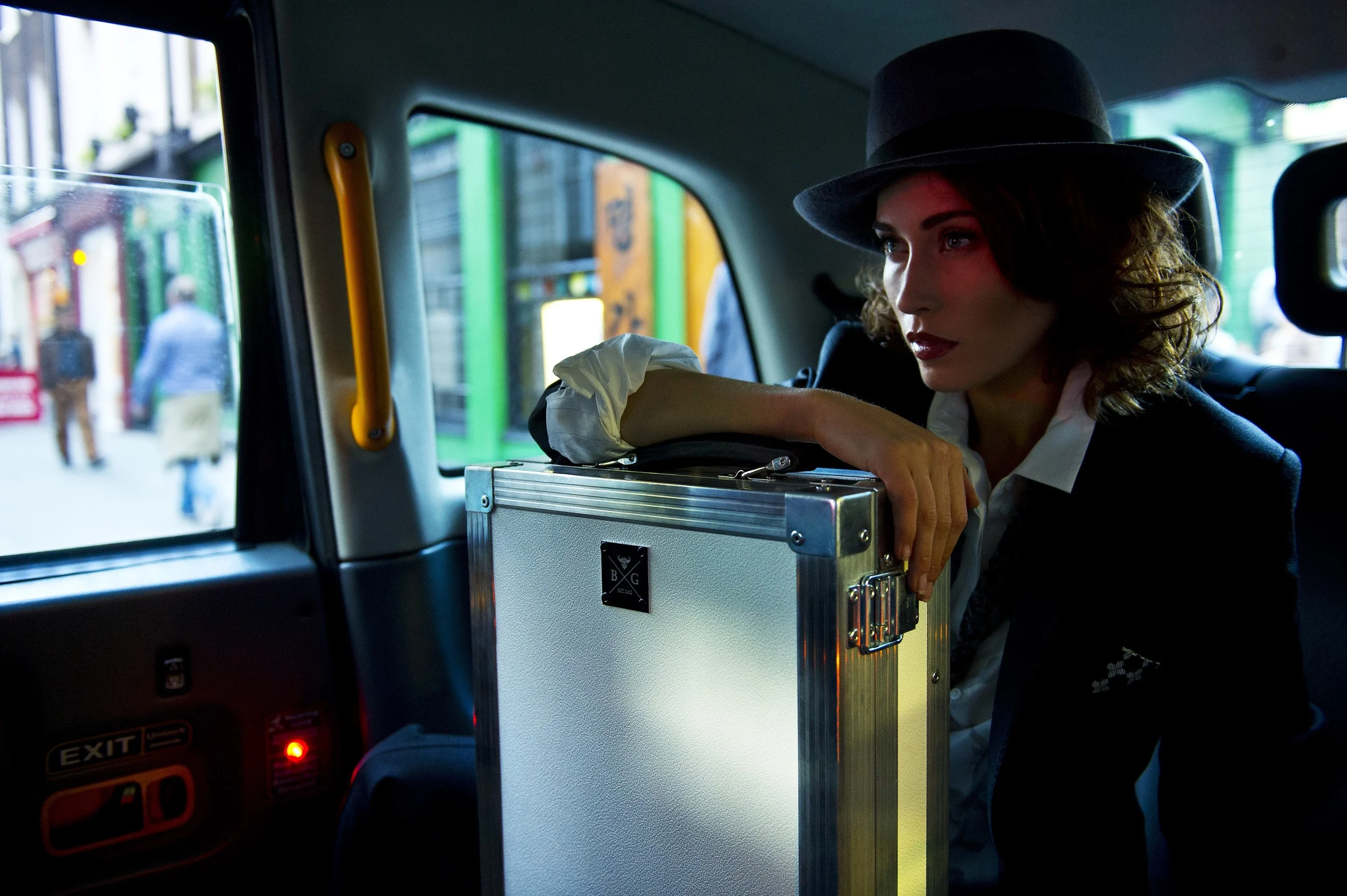 Nicole O'Neill delivers Box of Grey to Selfridges med.jpg