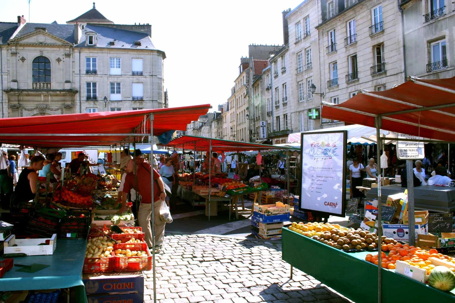 Caen - le marché