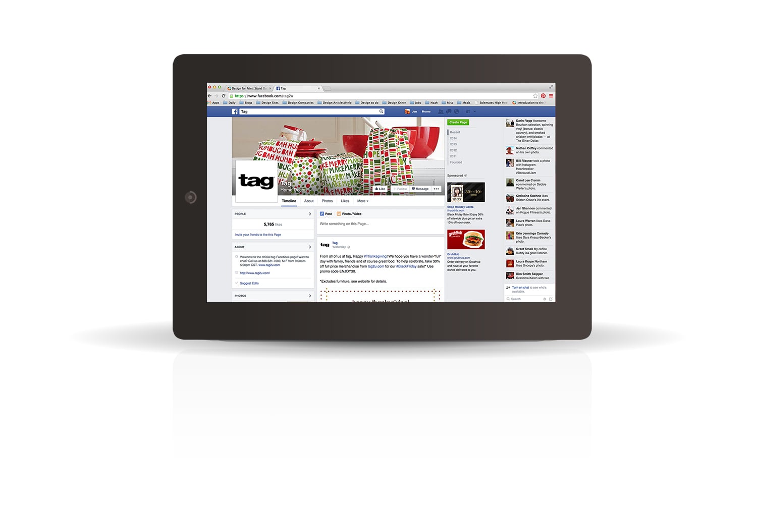 Social Media (Facebook)
