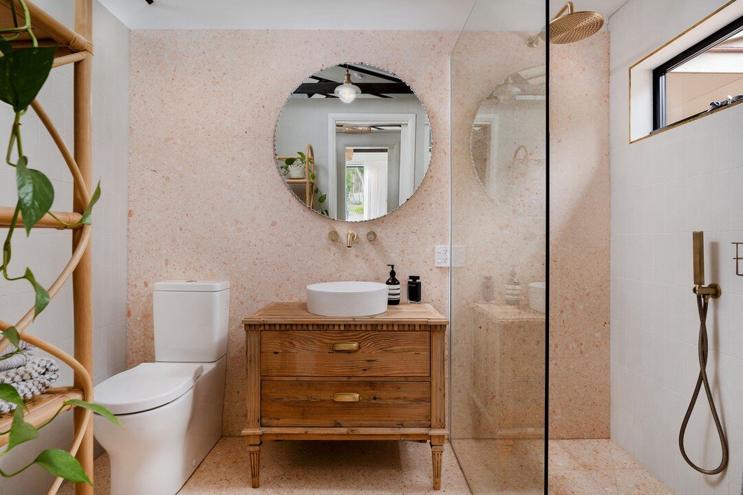 Located in Scotsburn, Victoria, this cute and quirky bathroom renovation is a refreshing break from the grey colour palettes of many modern bathroom designs 

#architecture #design #interiordesign #art
#architecturephotography #photography #travel
#i