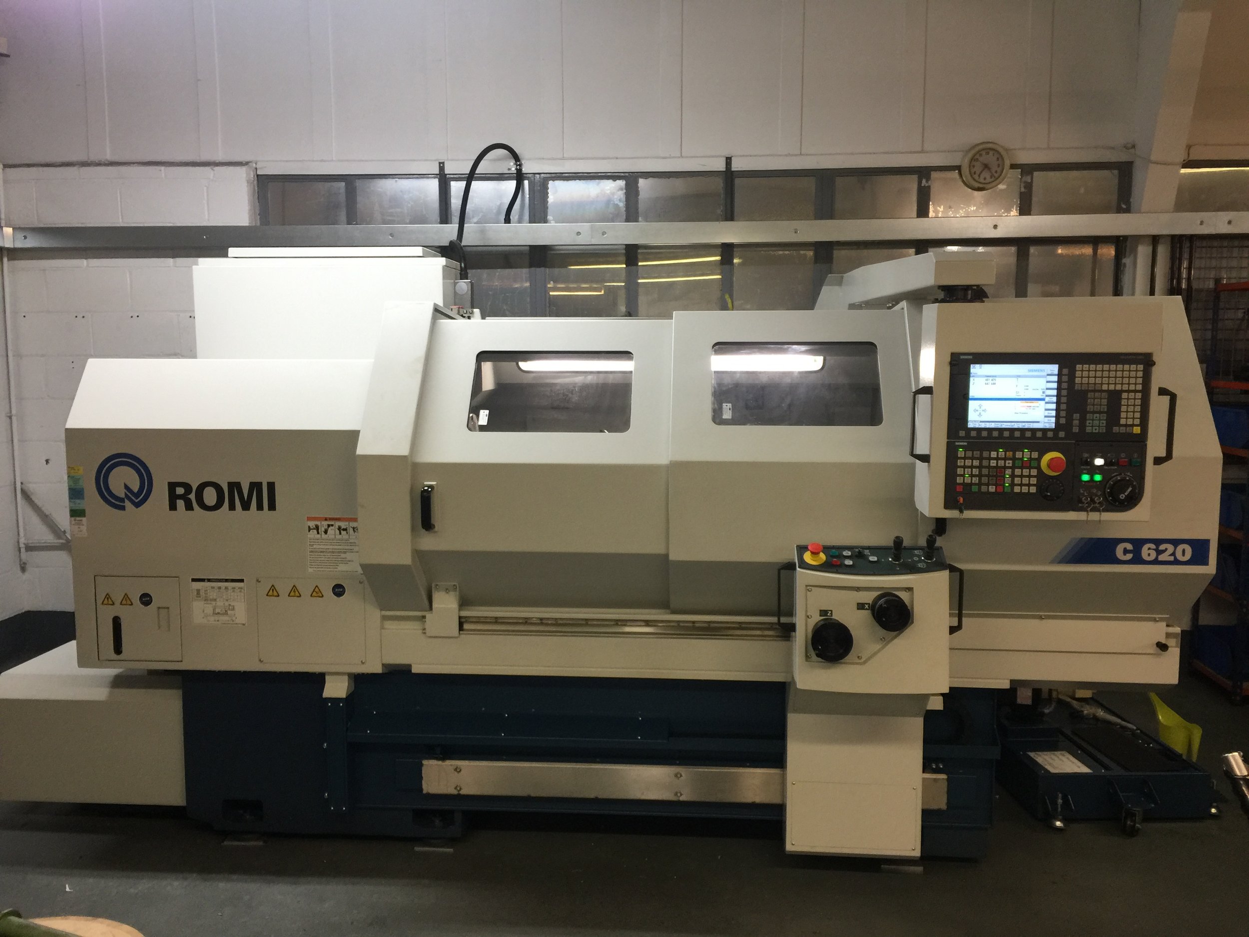  ROMI C620 - Turning capability to 550mm 