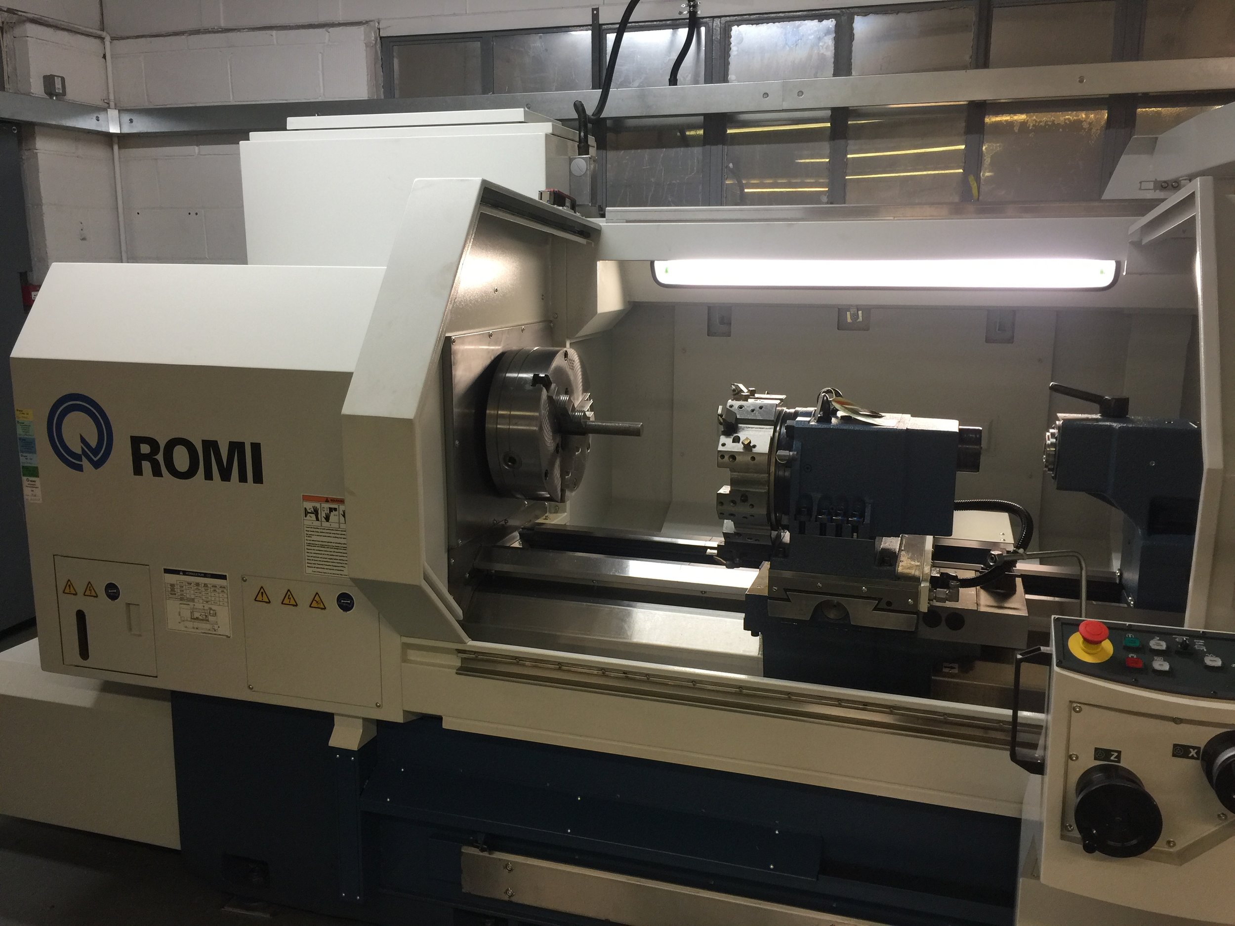  ROMI C620 - Turning capability to 550mm 