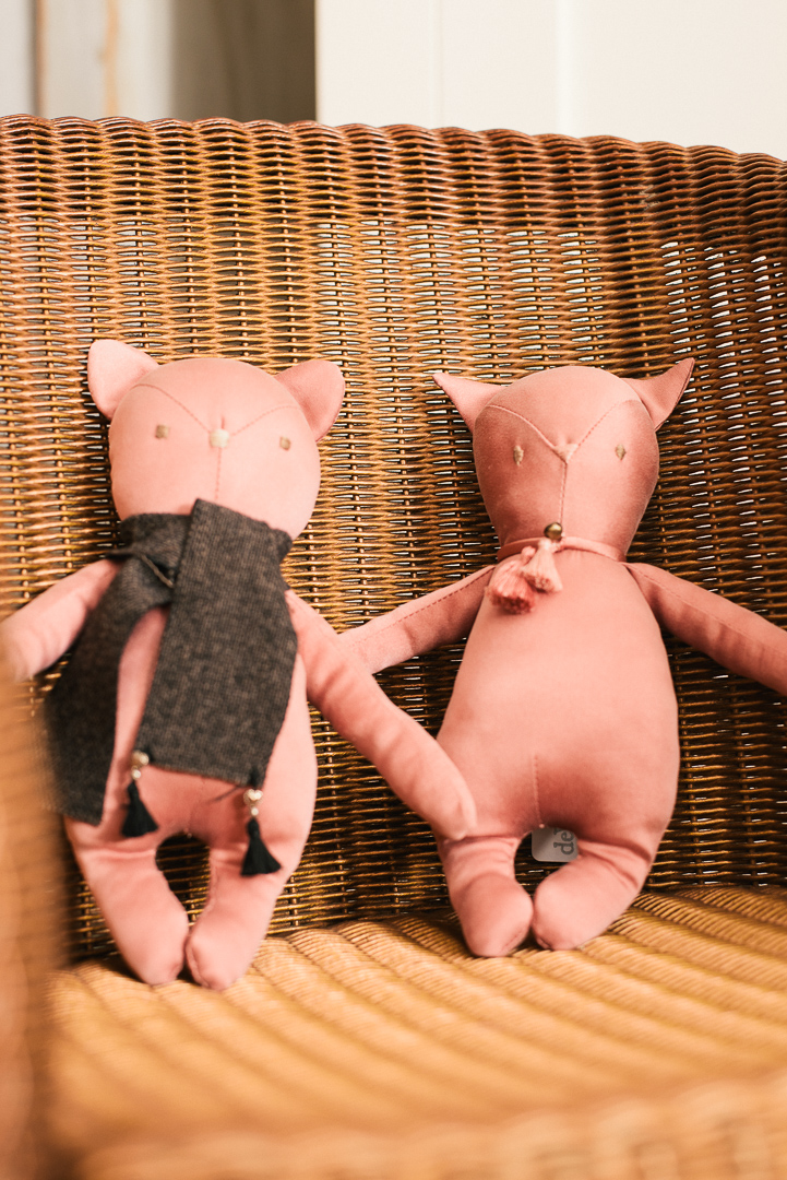 Beautiful silk Cat and Teddy Bear available at the Mill. - £66.00