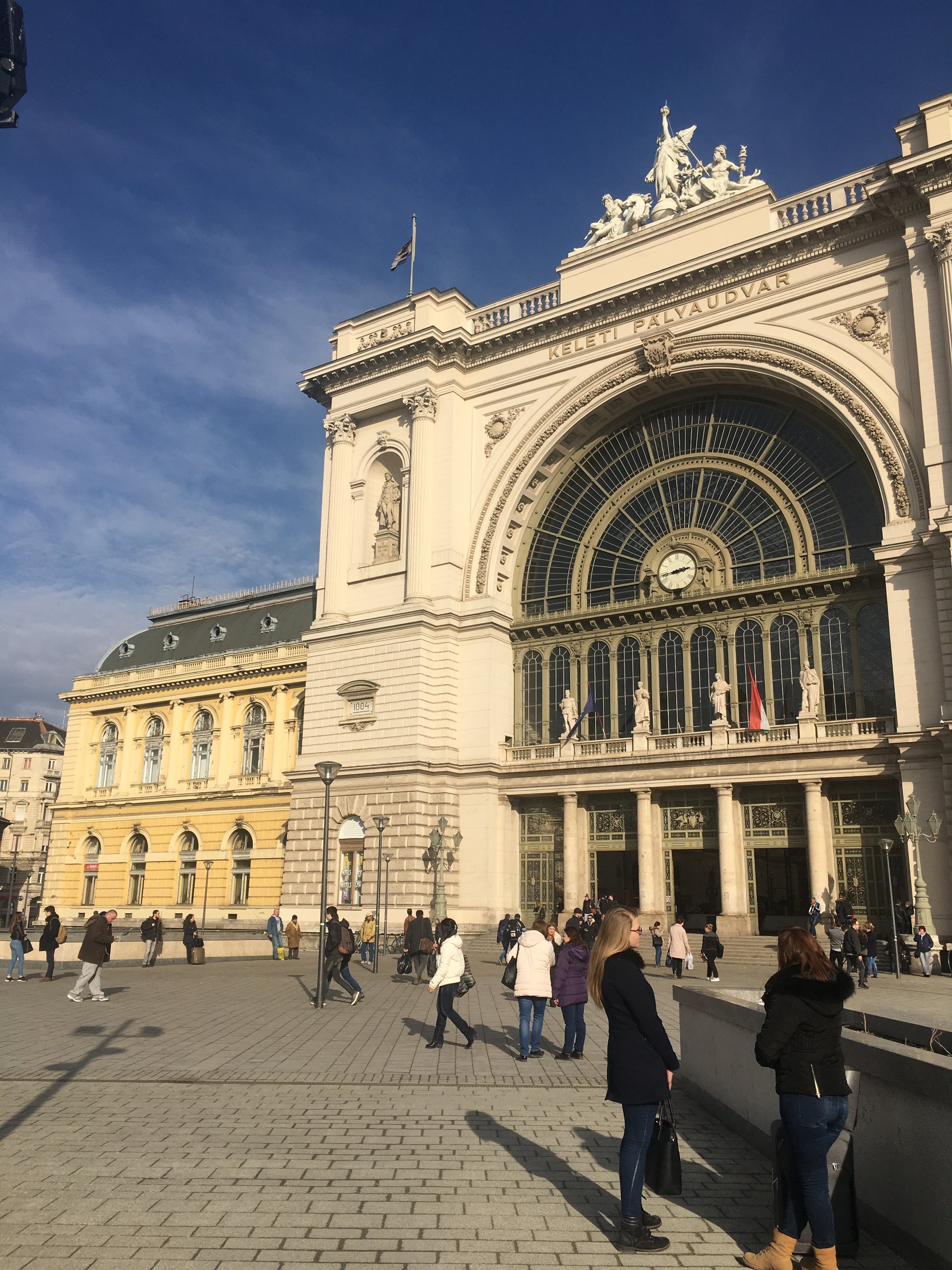 Keleti Pályaudvar station.
