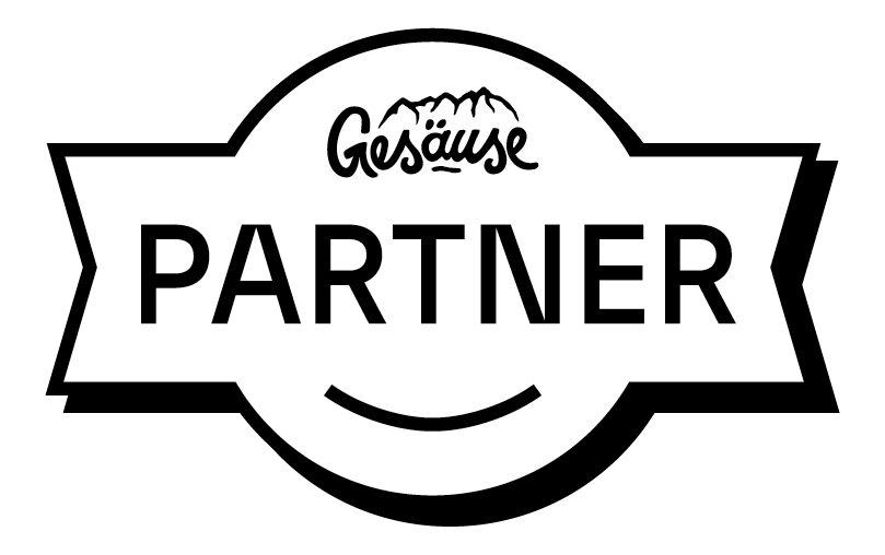 Logo der Partnerbetriebe des Nationalparks Gesäuse