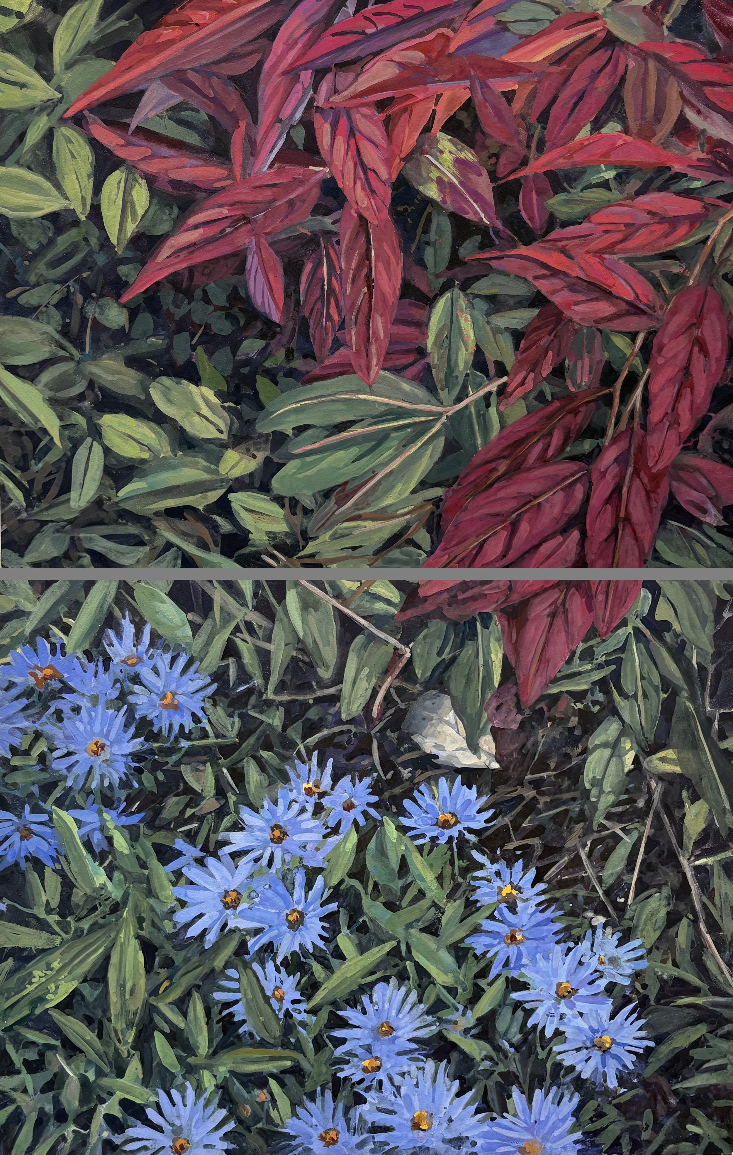 Paret_VickiKocher_Red&Blue_gouacheonpanel_22x14%22.jpg