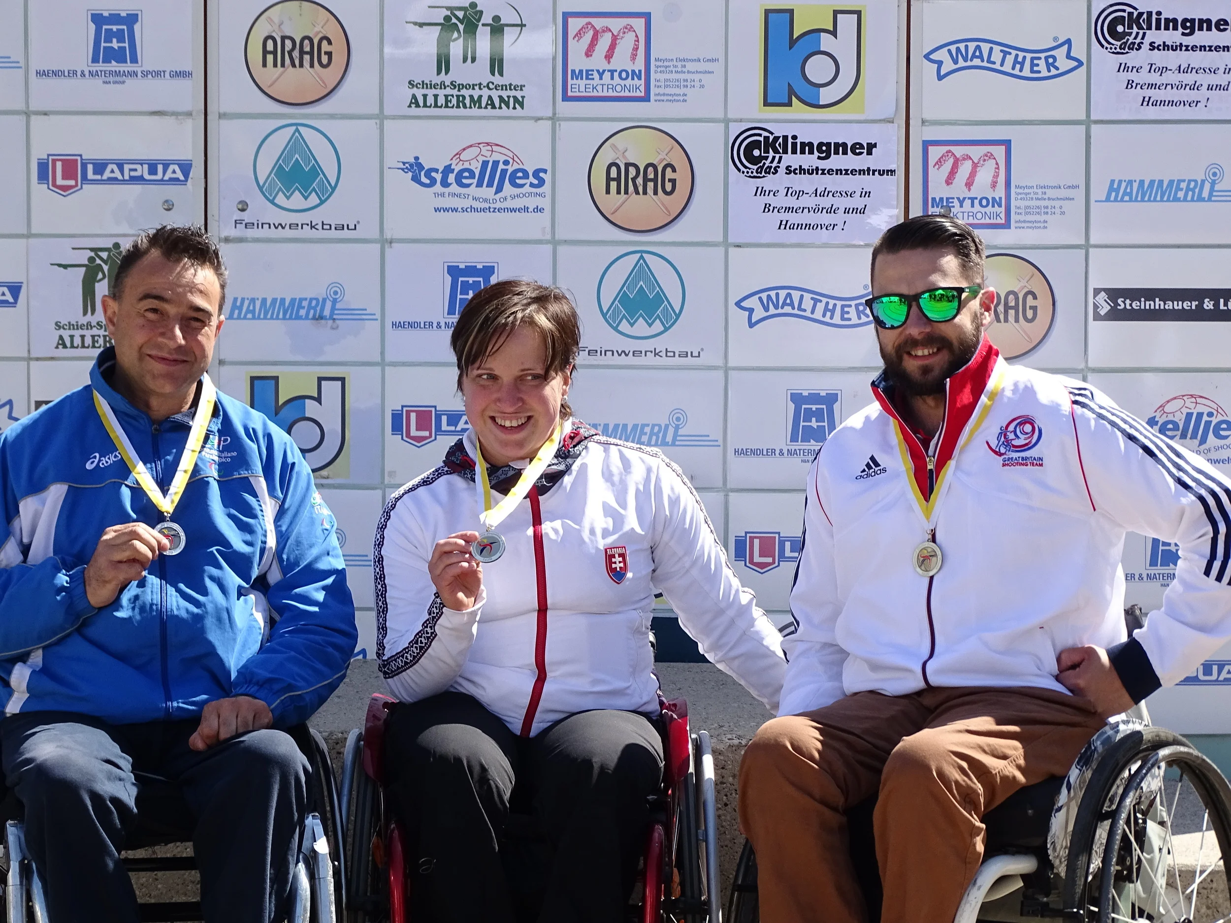 GB win seven medals in Hannover