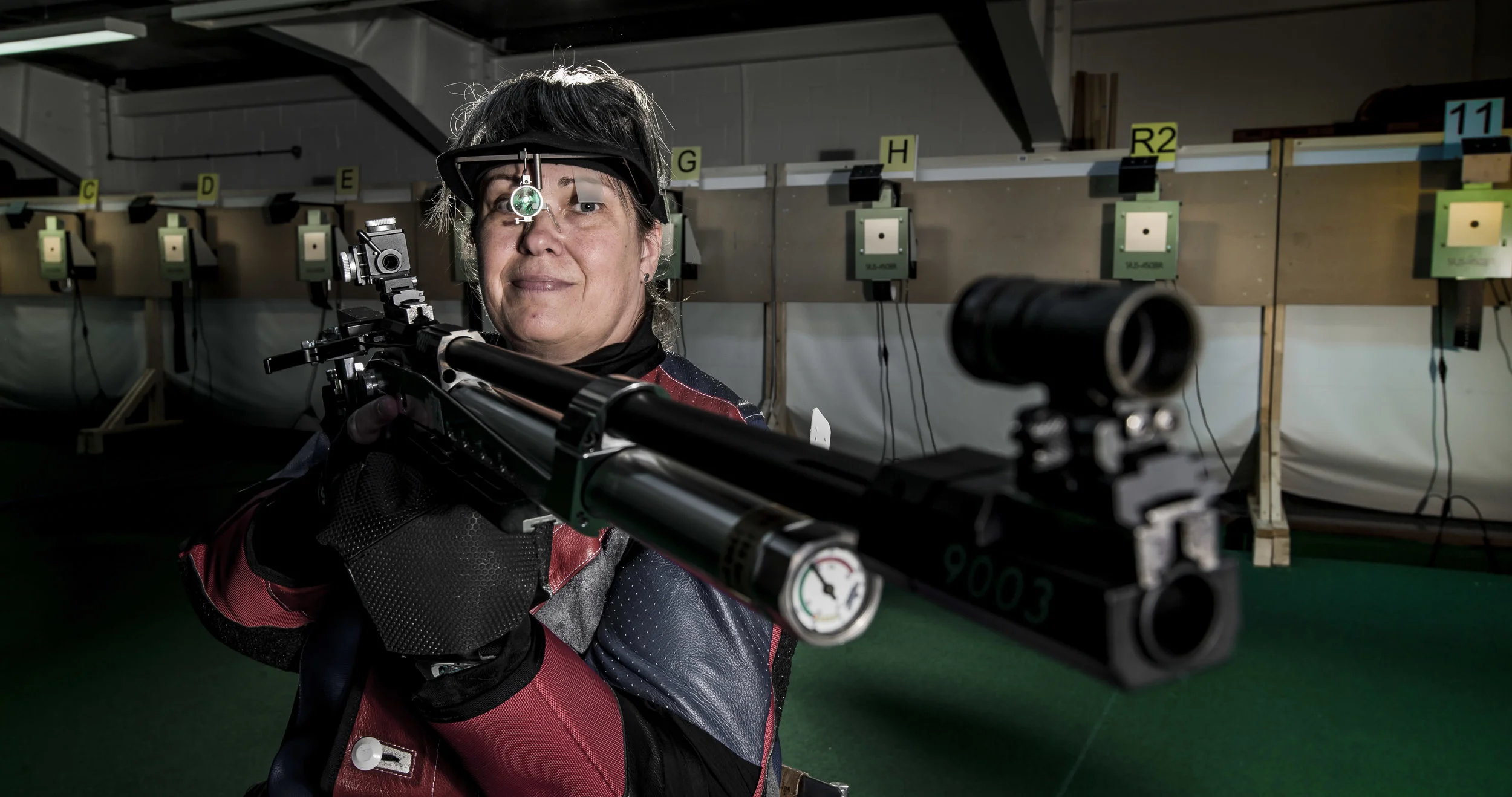 Paralympic shooting starts with R2 and R1