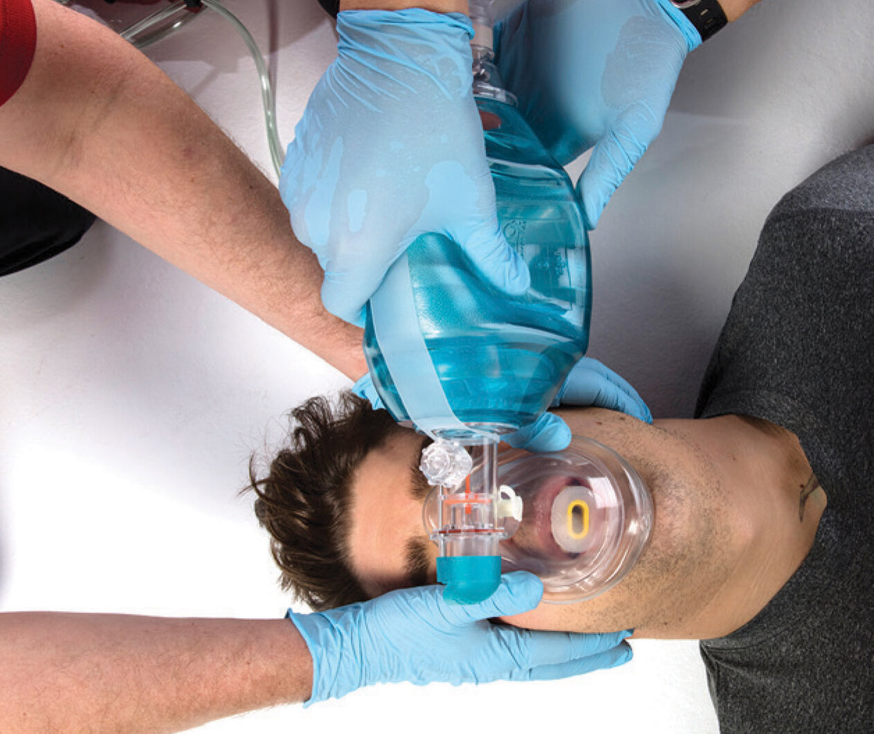 Red Cross oxygen course