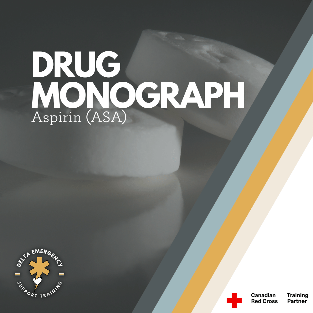 Understanding Aspirin (ASA) in Cardiac First Response: A Drug Monograph Overview