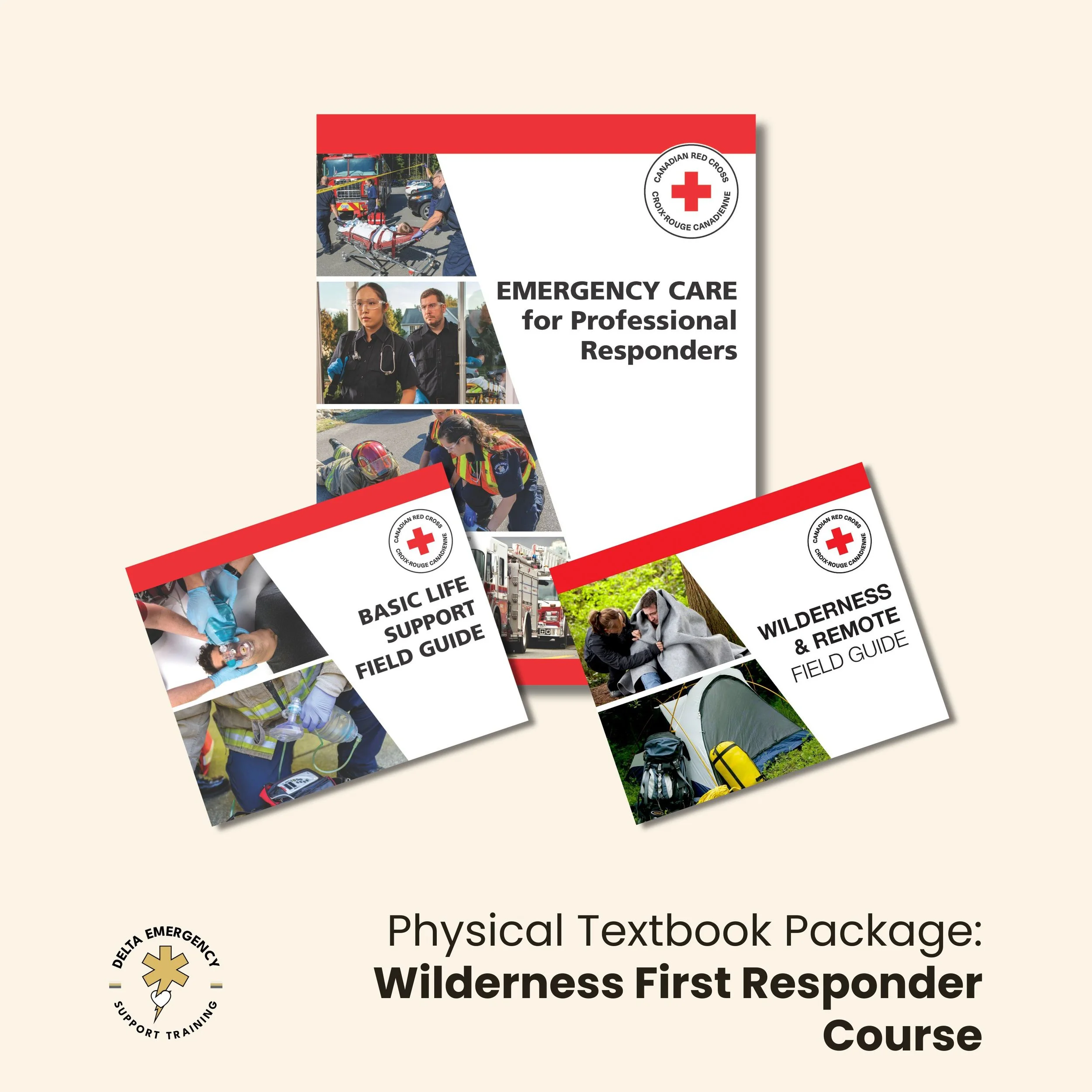 Canadian Red Cross Wilderness First Responder Textbook Package