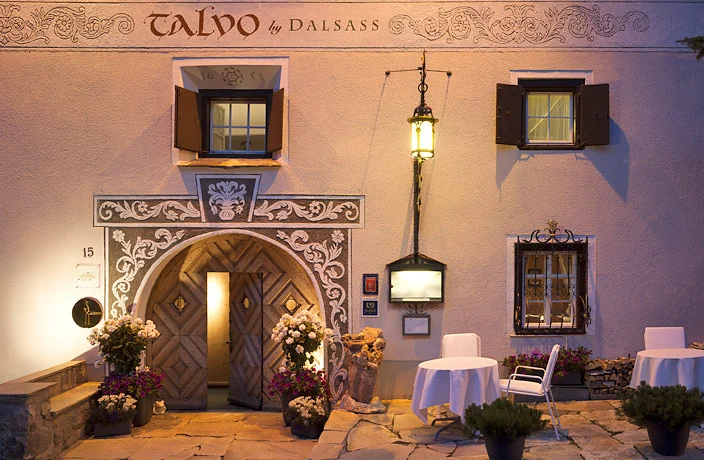 A little bistro, St. Moritz style ....