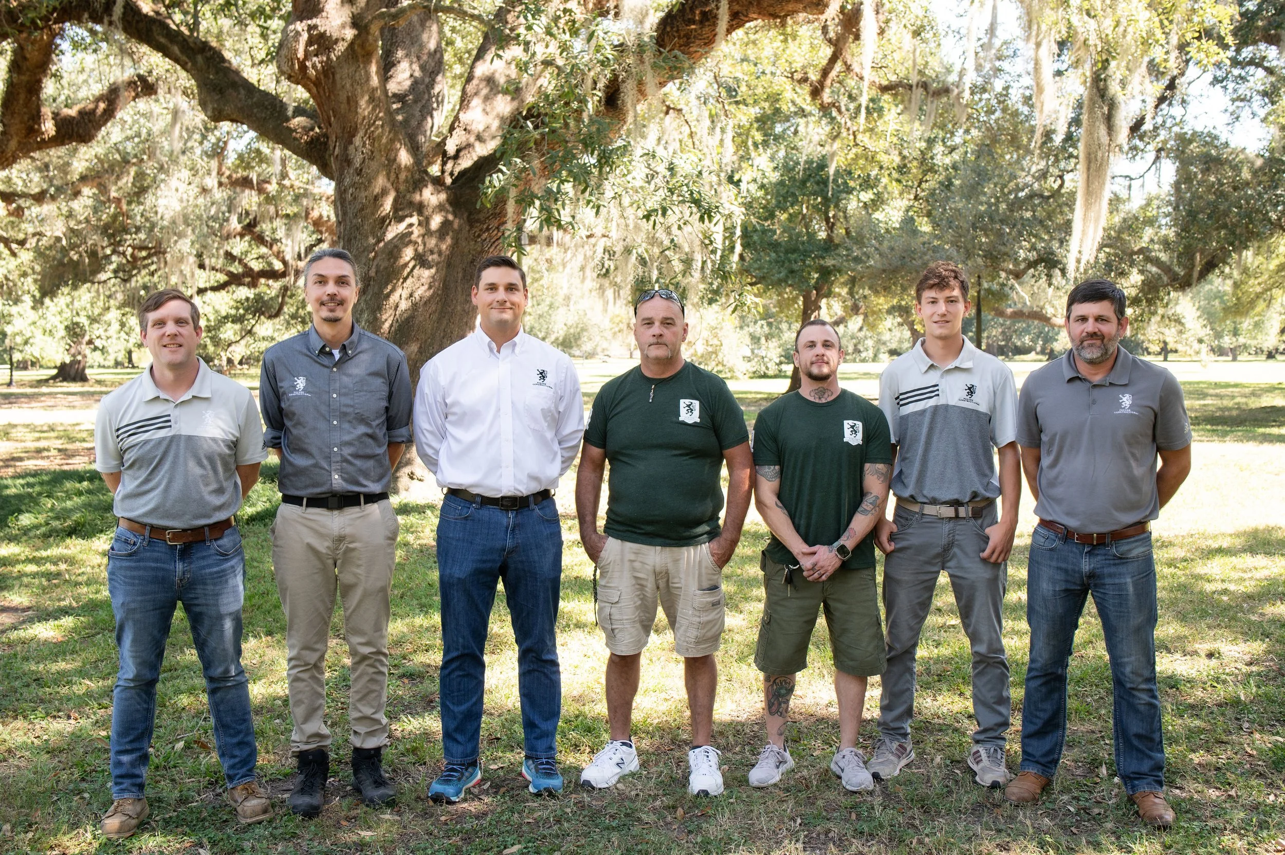 the team of Pokorn Construction New Orleans