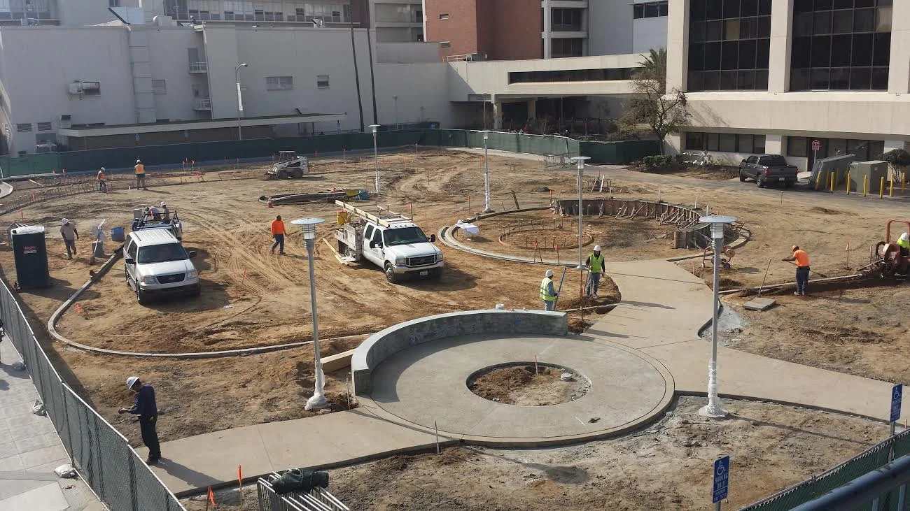 Community Regional Medical Center Courtyard Goes Under The Knife