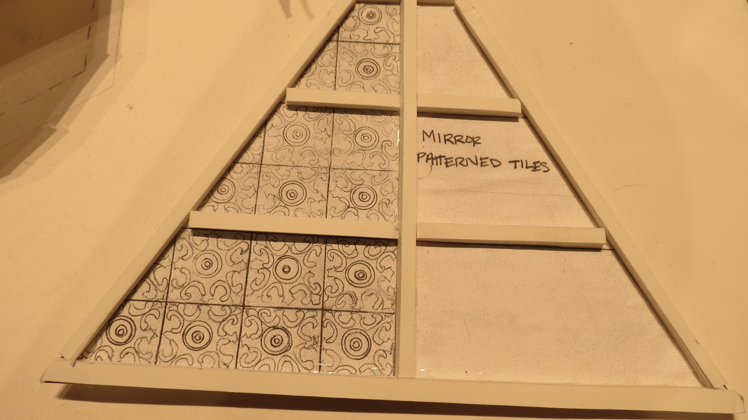 Before Sunset Tiled Ceiling