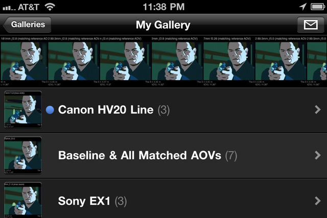 SYCM Gallery on iPhone